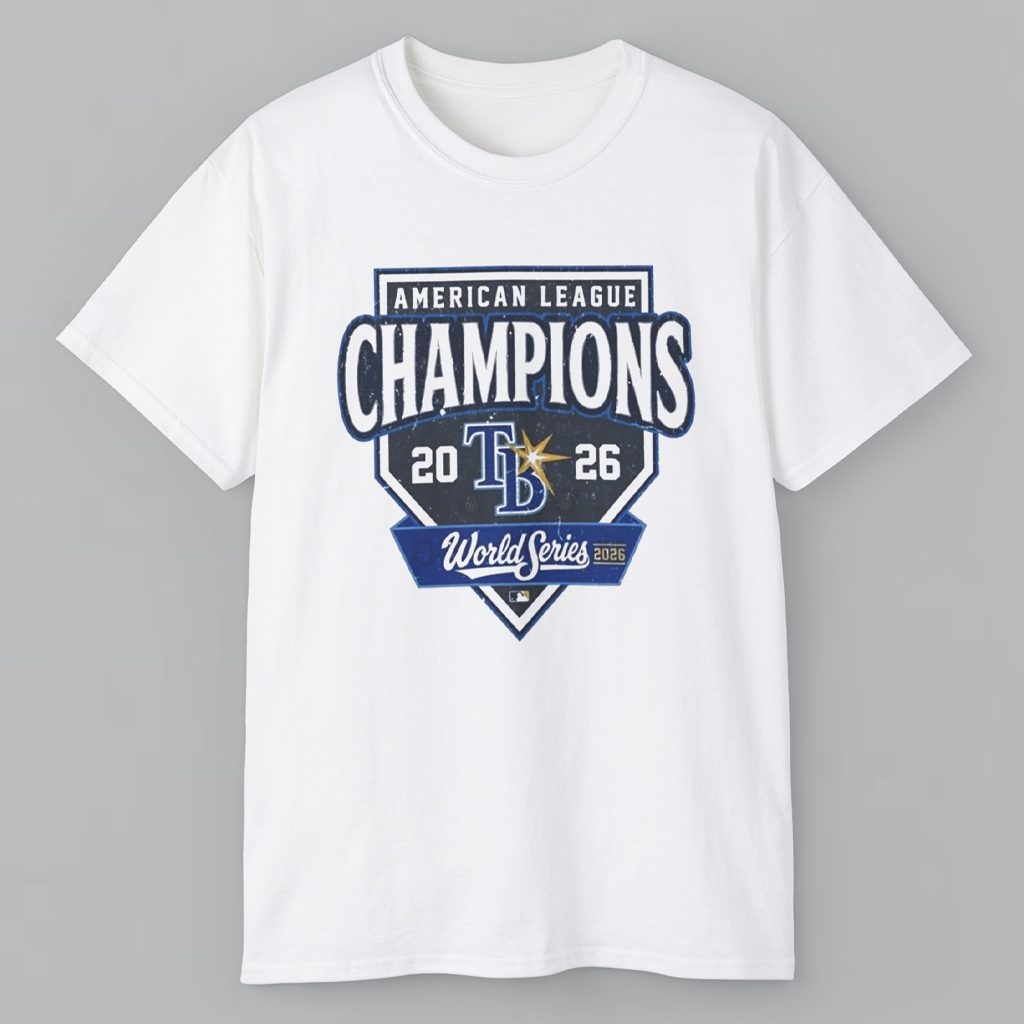 Tampa Bay Rays 2026 American League Champions World Series Shirt Tampa Bay Rays 2026 American League Champions World Series Shirt
