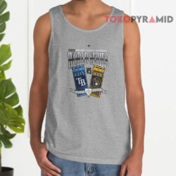 Tampa Bay Rays vs. Milwaukee Brewers World Series 2026 Shirt 2 Tampa Bay Rays vs Milwaukee Brewers World Series 2026 Tank Top