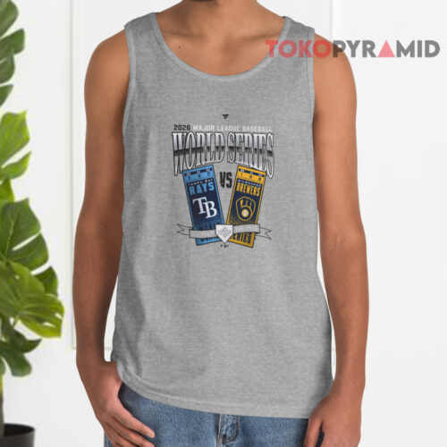 Tampa Bay Rays vs Milwaukee Brewers World Series 2026 Tank Top Tampa Bay Rays vs Milwaukee Brewers World Series 2026 Tank Top