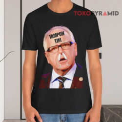 Tampons Tim Walz Black T shirt