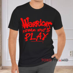 Tari Eason Warriors Come Out To Play Black T shirt