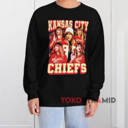 Taylor Kansas City Chiefs Black Long sleeved