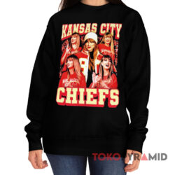 Taylor Kansas City Chiefs Black Sweatshirt