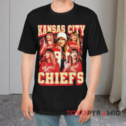 Taylor Kansas City Chiefs Black T shirt