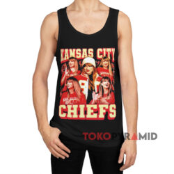 Taylor Kansas City Chiefs Black Tank Top