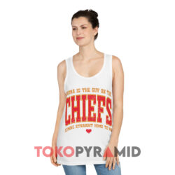 Karma Is The Guy On The Chiefs Coming Straight Home To Me Shirt 2 Taylor Karma Is The Guy On The Chiefs Coming Straight Home To Me White Tank Top