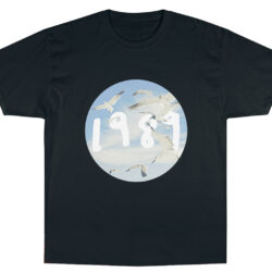 Taylor Swift 1989 Seagull White Circle T shirt