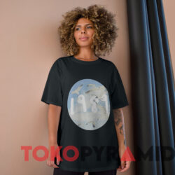Taylor Swift 1989 Seagull White Circle T shirt Black T shirt