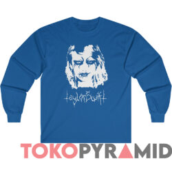 Taylor swift Black Metal T-Shirt 3 Taylor Swift Black Metal T shirt Blue Sweatshirt