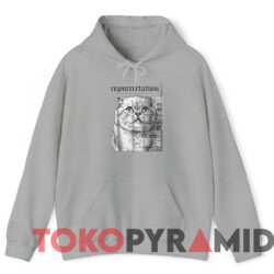 Taylor Swift Cat Reputation T-Shirt 3 Taylor Swift Cat Reputation T shirt Grey Hoodie