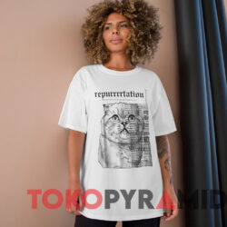Taylor Swift Cat Reputation T shirt White T shirt