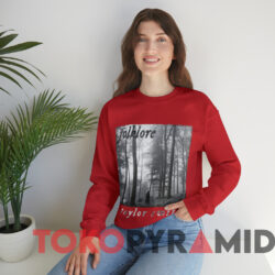 Taylor Swift Folklore Album T-Shirt 3 Taylor Swift Folklore Album T shirt Red Sweatshirt