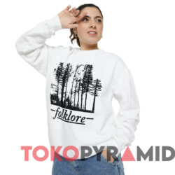 Taylor Swift Folklore Album T-Shirt 3 Taylor Swift Folklore Album T shirt White Sweatshirt