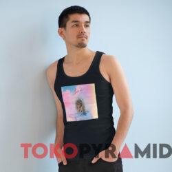 Taylor Swift Lover Album Vintage T-Shirt 4 Taylor Swift Lover Album Vintage T shirt Black Tank Top