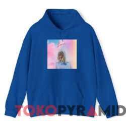Taylor Swift Lover Album Vintage T-Shirt 3 Taylor Swift Lover Album Vintage T shirt Blue Hoodie