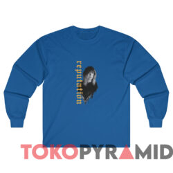 Taylor Swift Reputation Stadium Tour T-Shirt 2 Taylor Swift Reputation Stadium Tour T shirt Blue Long sleeved