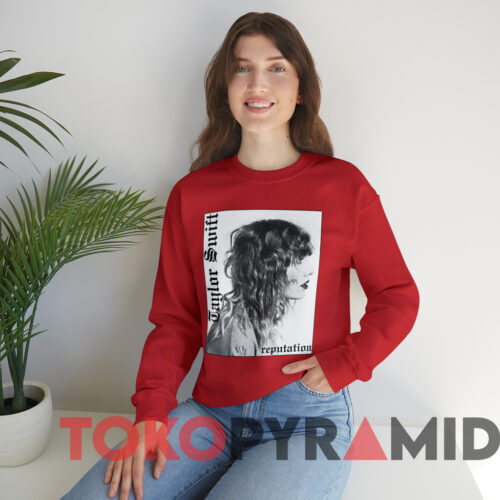 Taylor Swift Reputation T shirt Red Sweatshirt Taylor Swift Reputation T shirt Red Sweatshirt