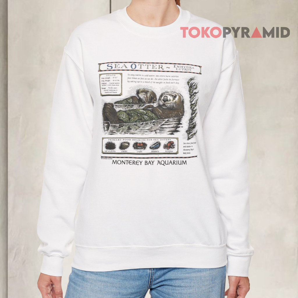 Taylor Swift Sea Otter Monterey Bay Aquarium Sweatshirt Taylor Swift Sea Otter Monterey Bay Aquarium Sweatshirt