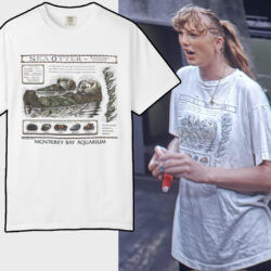 Taylor Swift Sea Otter Monterey Bay Aquarium T shirt
