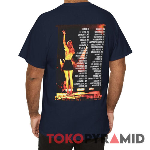 Taylor Swift The Red Tour Double Sided Shirt Back