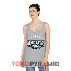 Taylor Swift Wearing Philadelphia Eagles Gear Sweatshirt 3 Taylor Swift Wearing Philadelphia Eagles Gear Grey Tank Top