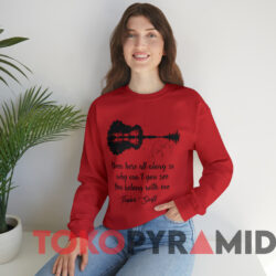 Taylor Swift You Belong With Me Lyrics T-Shirt 3 Taylor Swift You Belong With Me Lyrics T shirt Red Sweatshirt