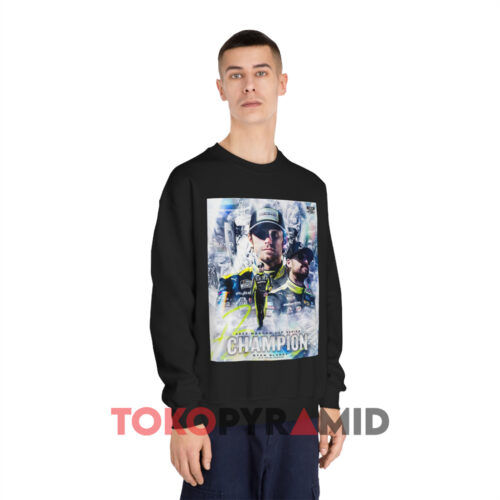Team Penske Drivers Ryan Blaney 2023 Nascar Cup Series Champion Black Sweatshirt Team Penske Drivers Ryan Blaney 2023 Nascar Cup Series Champion Black Sweatshirt