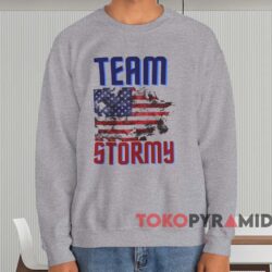 Team Stormy T-shirt 4 Team Stormy T shirt Grey Sweatshirt