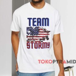 Team Stormy T shirt White T shirt
