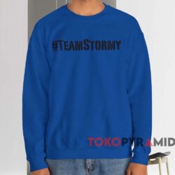 Team Stormy Unisex T-shirt 3 Team Stormy Unisex T shirt Blue Sweatshirt