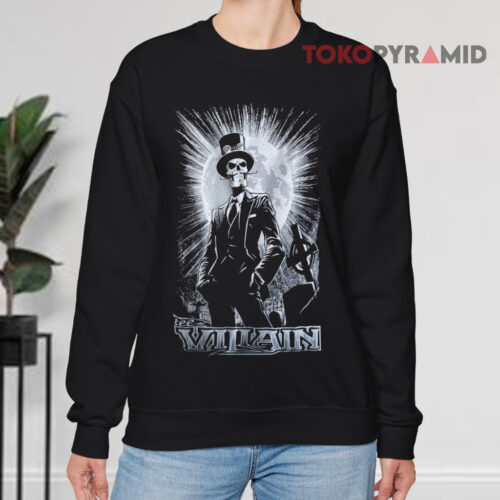 Tee Villain Skeleton Gentleman Sweatshirt Tee Villain Skeleton Gentleman Sweatshirt