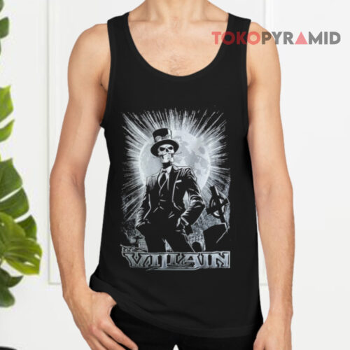 Tee Villain Skeleton Gentleman Tank Top Tee Villain Skeleton Gentleman Tank Top