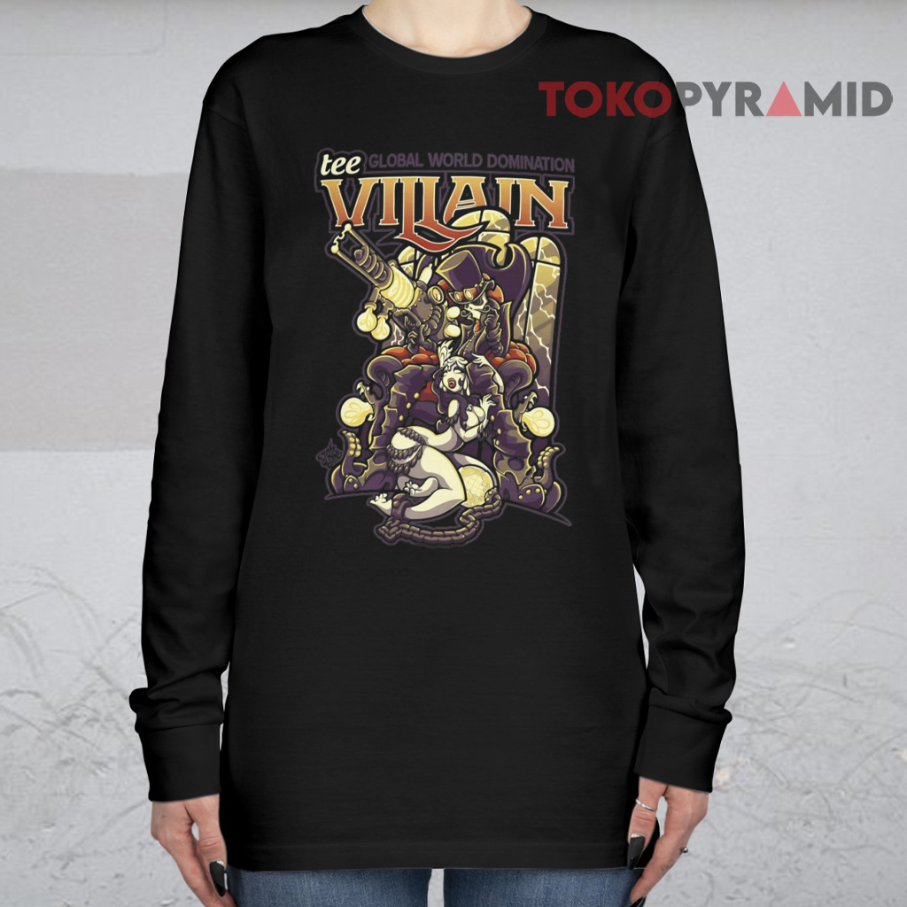 TeeVillain by Jehsee Long sleeved TeeVillain by Jehsee Long sleeved