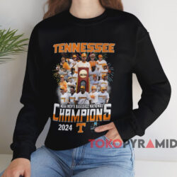 Tennessee NCAA Men's Baseball National Champions Shirt 4 Tennessee Ncaa Men's Baseball National Champions Shirt Black Sweatshirt