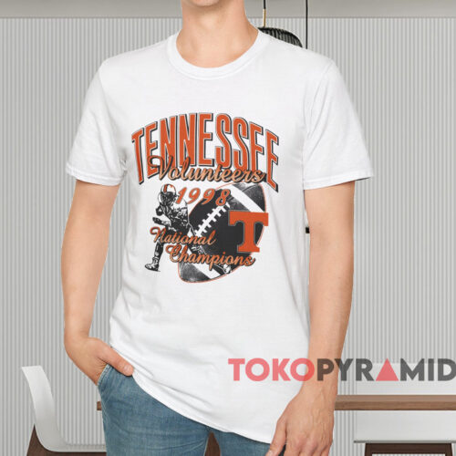Tennessee Volunteers 1998 National Champions Shirt White T shirt Tennessee Volunteers 1998 National Champions Shirt White T shirt