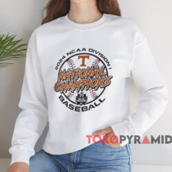 Tennessee Volunteers 2024 Ncaa Division Baseball National Champions Shirt White Sweatshirt