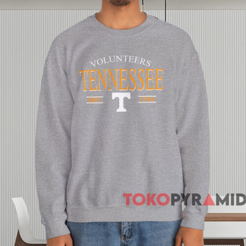 Tennessee Volunteers Est 1794 Shirt Grey Sweatshirt Tennessee Volunteers Est 1794 Shirt Grey Sweatshirt