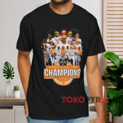 Tennessee Volunteers National Champions 2024 Shirt Black T shirt