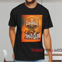 Tennessee Volunteers National Champions Shirt Black T shirt