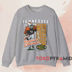 Tennessee Volunteers Undefeated Champs Shirt 4 Tennessee Volunteers Undefeated Champs Shirt Grey Sweatshirt