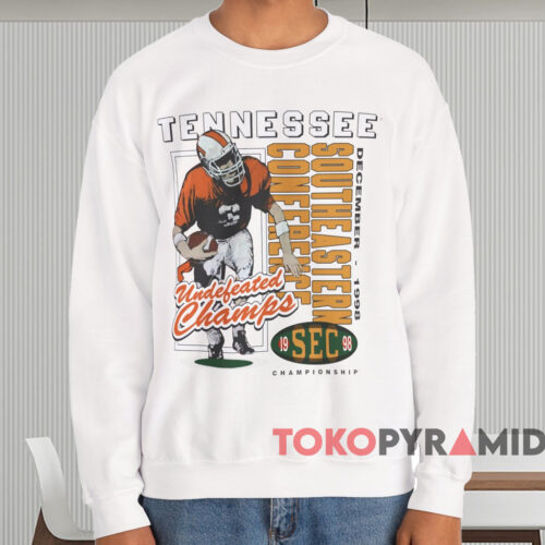 Tennessee Volunteers Undefeated Champs Shirt White Sweatshirt Tennessee Volunteers Undefeated Champs Shirt White Sweatshirt