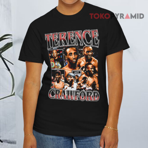 Terence Crawford Boxing Vintage Black T shirt Terence Crawford Boxing Vintage Black T shirt