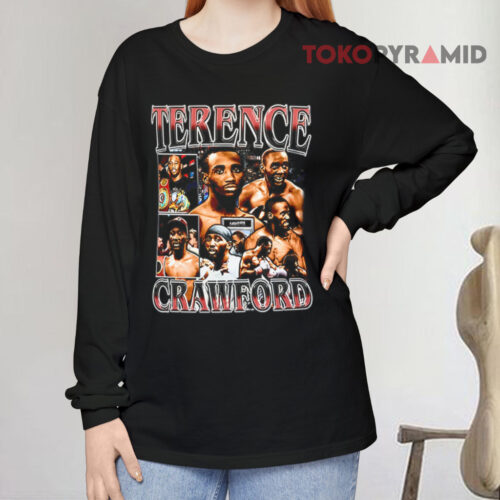 Terence Crawford Boxing Vintage Long sleeved Terence Crawford Boxing Vintage Long sleeved