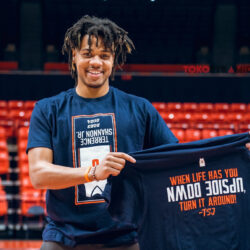 Terrence Shannon Jr Upside down Banner Shirt