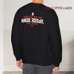 Terrence Shannon Jr Upside down Banner Sweatshirt Back