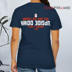 Terrence Shannon Jr Upside down Banner T shirt Back