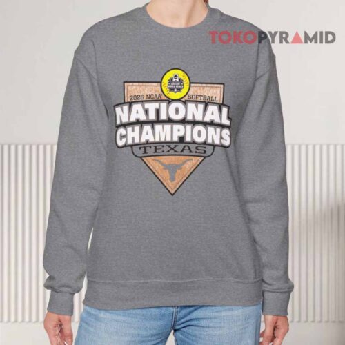 Texas Longhorns 2026 Softball National Champions Sweatshirt Texas Longhorns 2026 Softball National Champions Sweatshirt