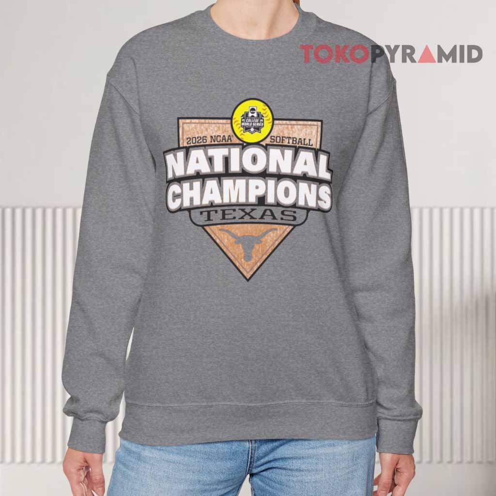 Texas Longhorns 2026 Softball National Champions Sweatshirt Texas Longhorns 2026 Softball National Champions Sweatshirt