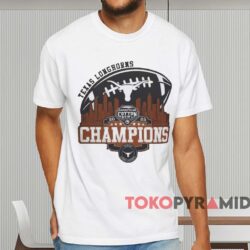 Texas Longhorns Cotton Bowl Champions 2025 Shirt White T shirt