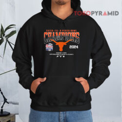 Texas Longhorns Ncaa Peach Bowl Champions January 1 2025 Hoodie